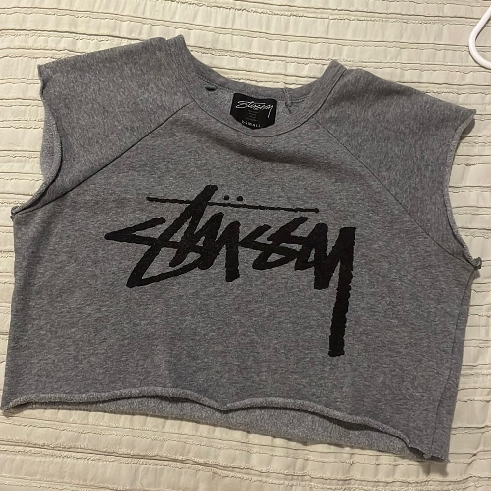 Crop Cut off stussy